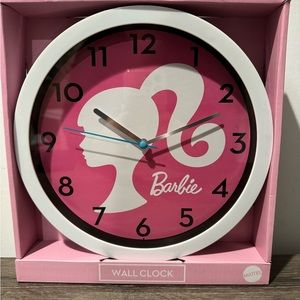 Barbie wall clock